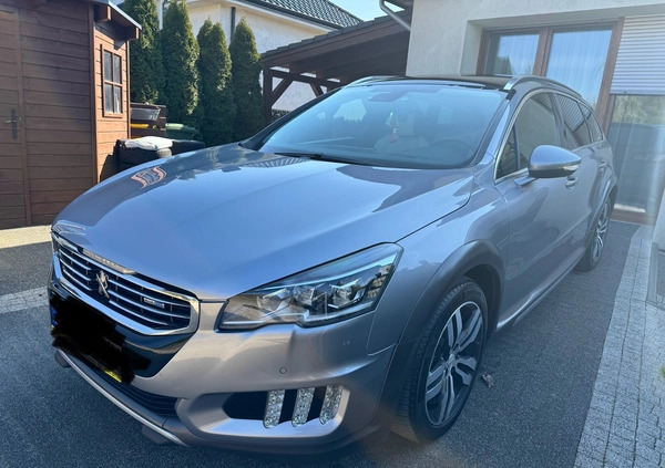 Peugeot 508 cena 52999 przebieg: 216000, rok produkcji 2015 z Gniezno małe 562